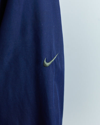 90s to 00s Nike Golf Blue Quarter Zip Windbreaker (XL)