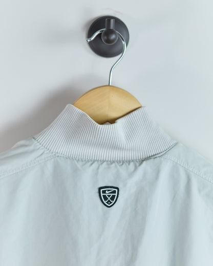 90s Nike Golf Cream/White Quarter Zip Reversible Jumper (XL)