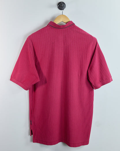 80s to early 90s Nike Golf Red Polo (M)