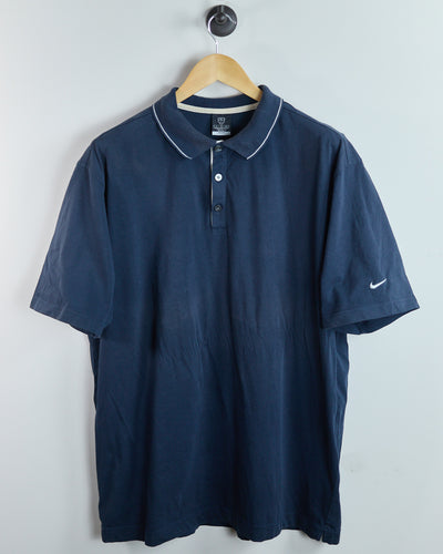 90s Nike Golf Dark Blue Polo (XL)
