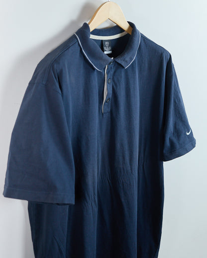 90s Nike Golf Dark Blue Polo (XL)