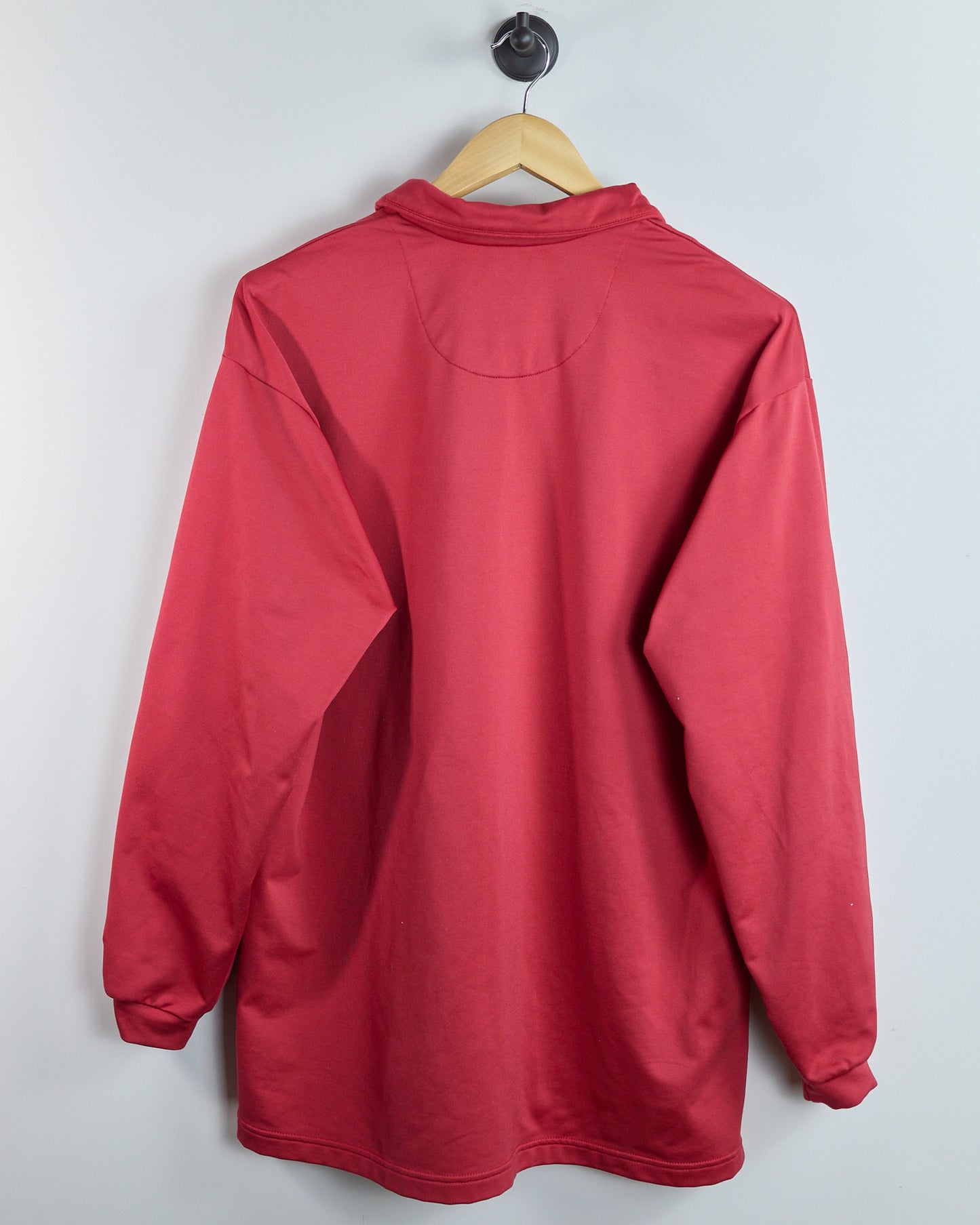 90s Nike Golf Tiger Woods Yin Yang Red Quarter Zip Jumper (L)