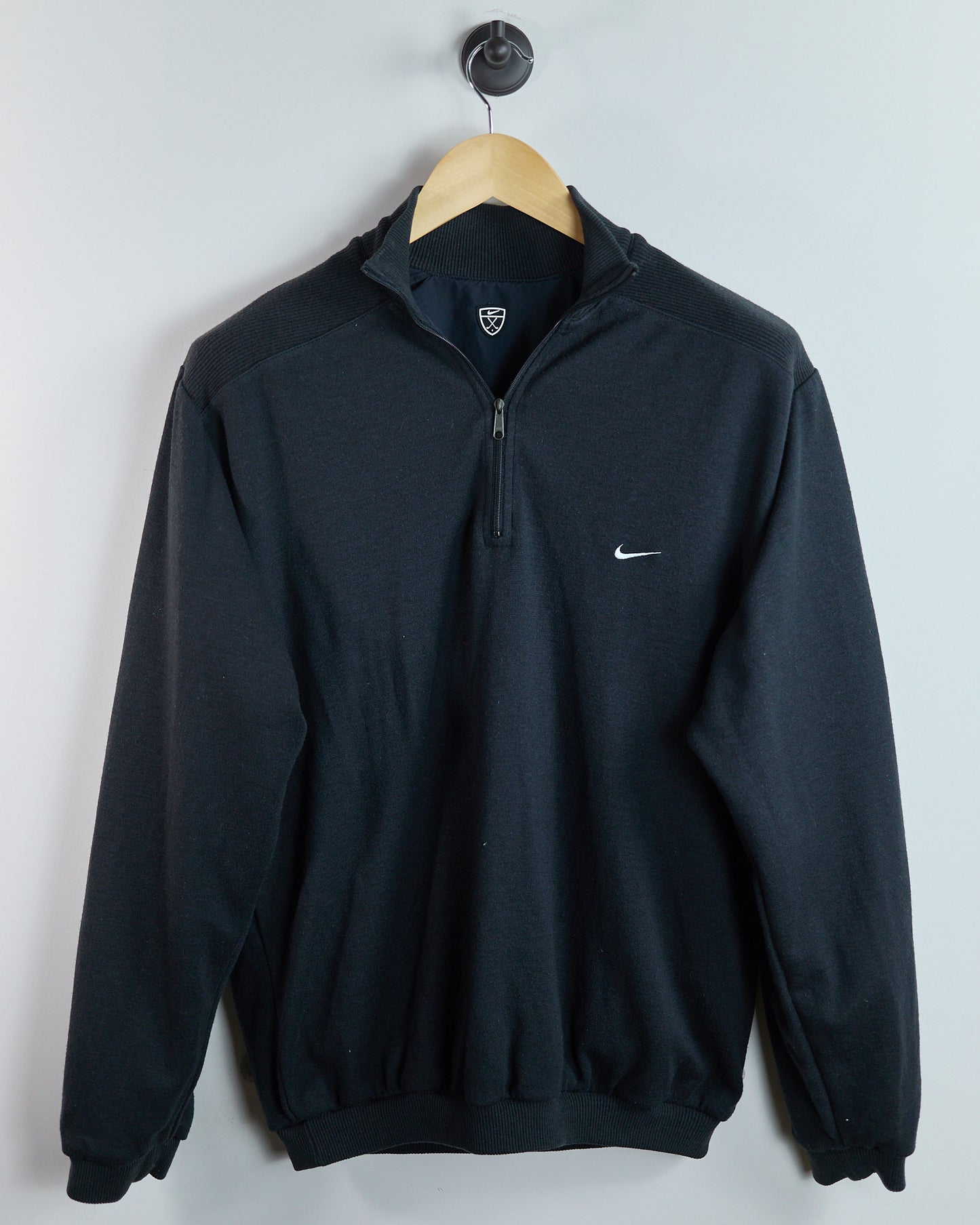 90s Nike Golf Quarter Zip Reversible Jumper (L)