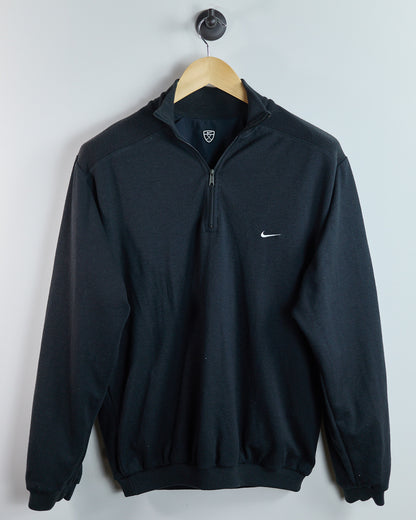 90s Nike Golf Quarter Zip Reversible Jumper (L)