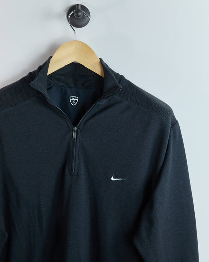 90s Nike Golf Quarter Zip Reversible Jumper (L)