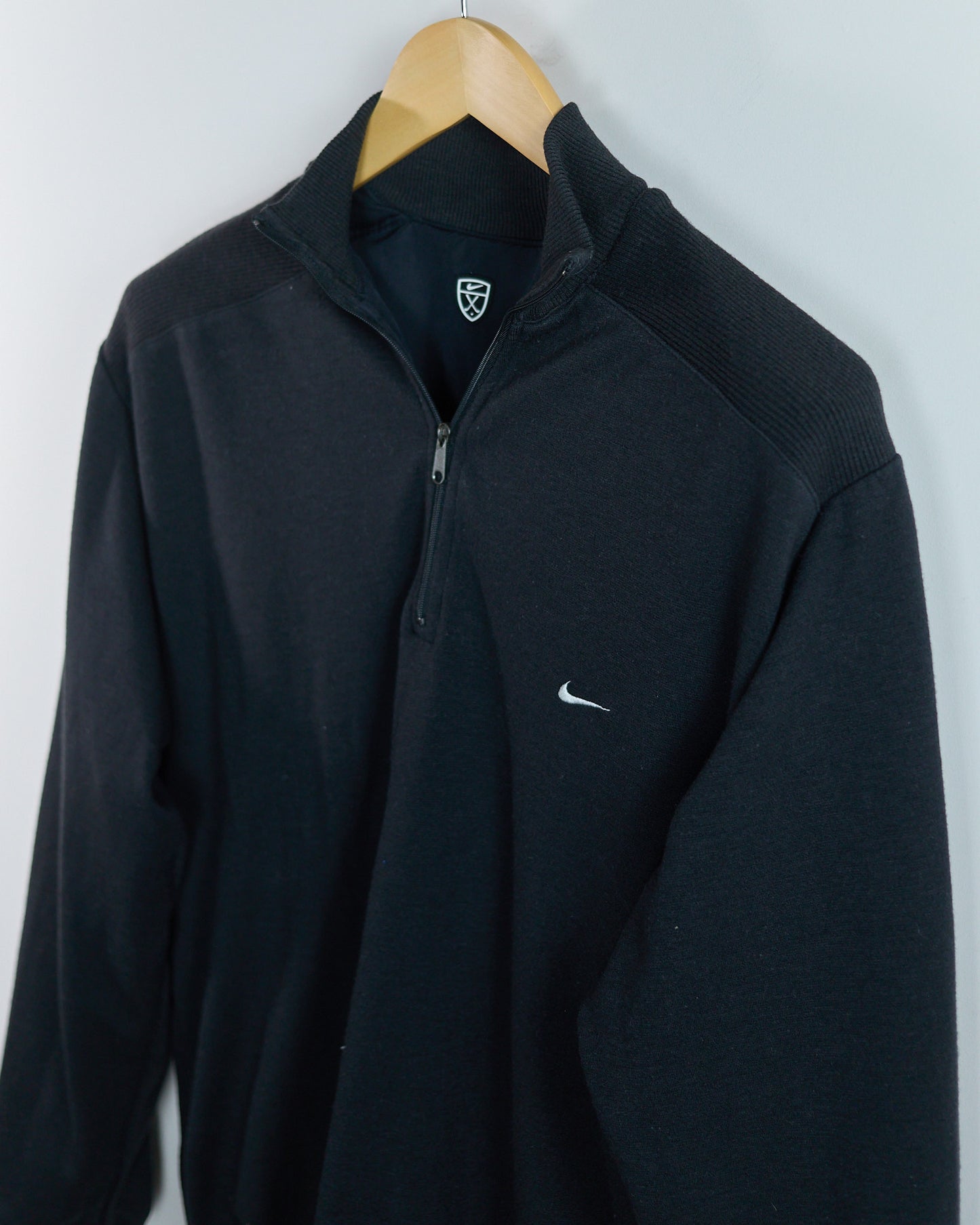 90s Nike Golf Quarter Zip Reversible Jumper (L)