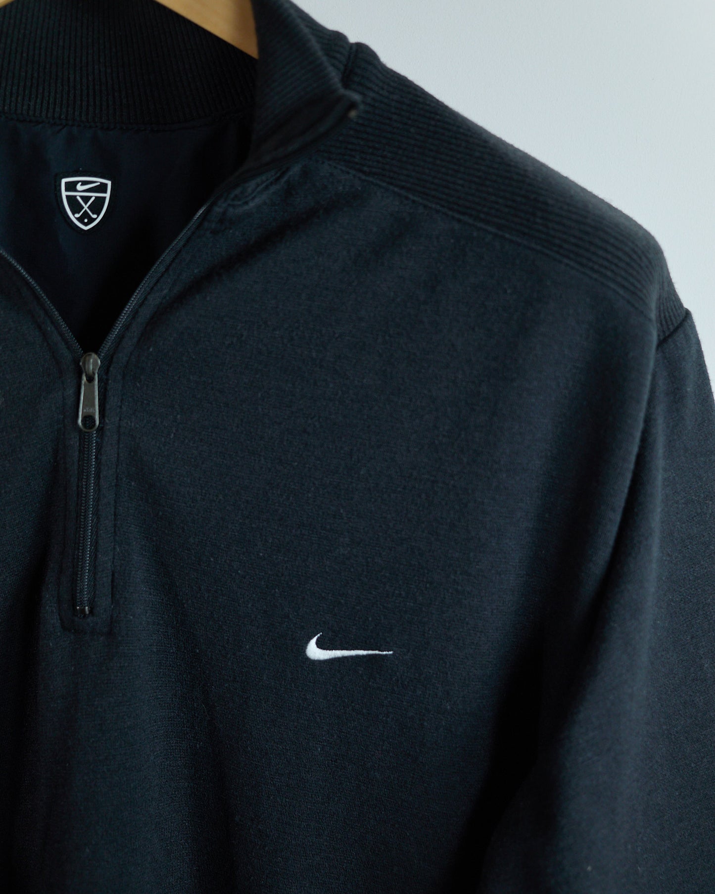 90s Nike Golf Quarter Zip Reversible Jumper (L)