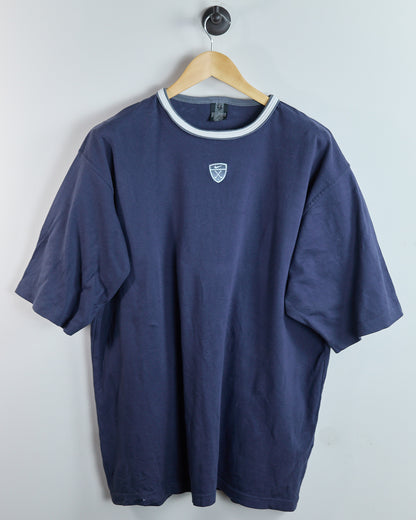 90s Nike Golf Blue T-Shirt, vintage logo (XL)