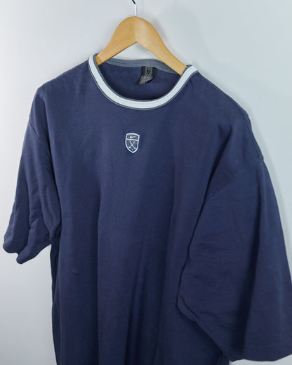 90s Nike Golf Blue T-Shirt, vintage logo (XL)