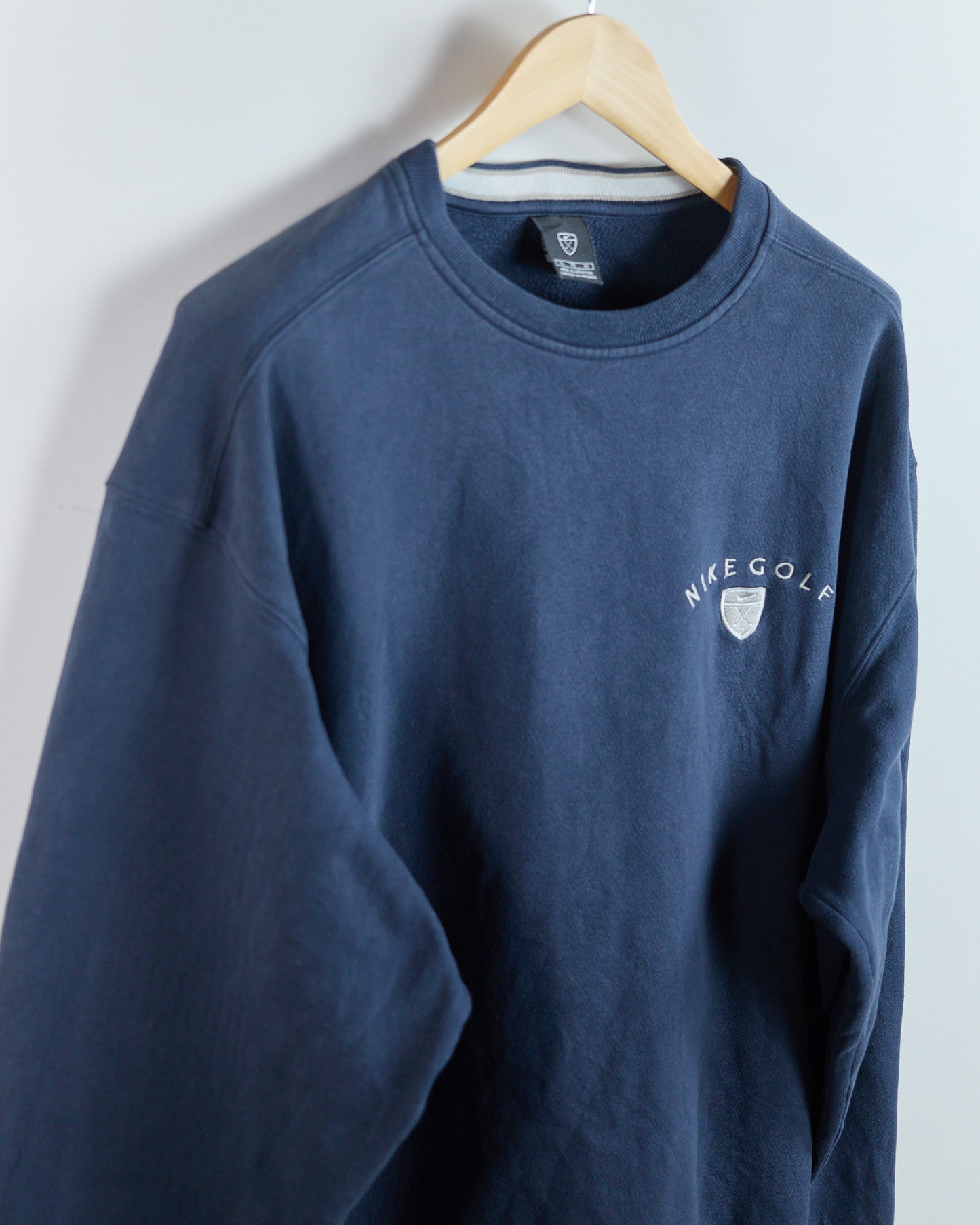 90s Nike Golf Blue Crew Neck Jumper (XL)