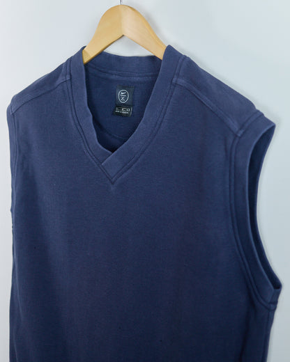 90s Nike Golf Blue V Neck Vest (L)