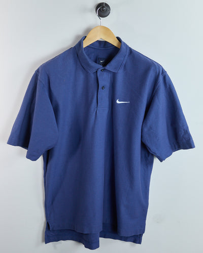 90s Nike Golf Blue Polo (M)