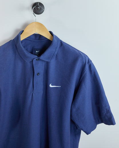90s Nike Golf Blue Polo (M)