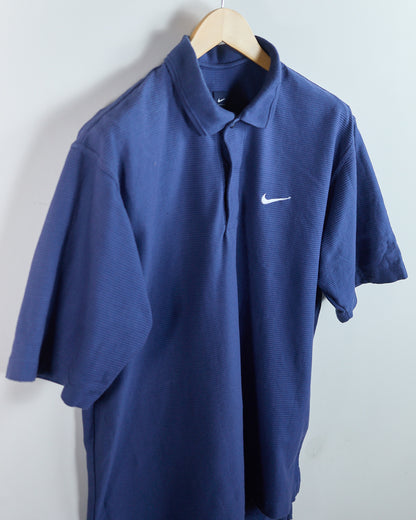 90s Nike Golf Blue Polo (M)