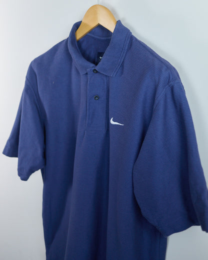 90s Nike Golf Blue Polo (M)