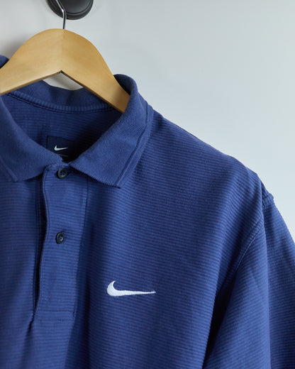 90s Nike Golf Blue Polo (M)