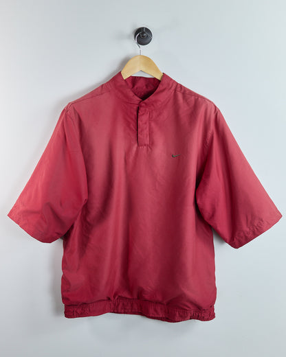 90s Nike Golf Red Short Sleeve Windbreaker (L)