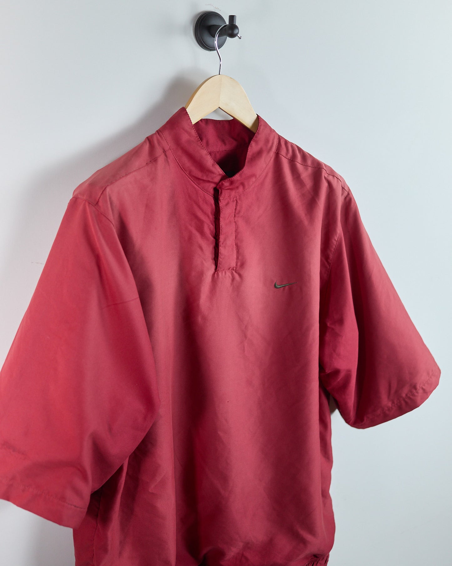 90s Nike Golf Red Short Sleeve Windbreaker (L)