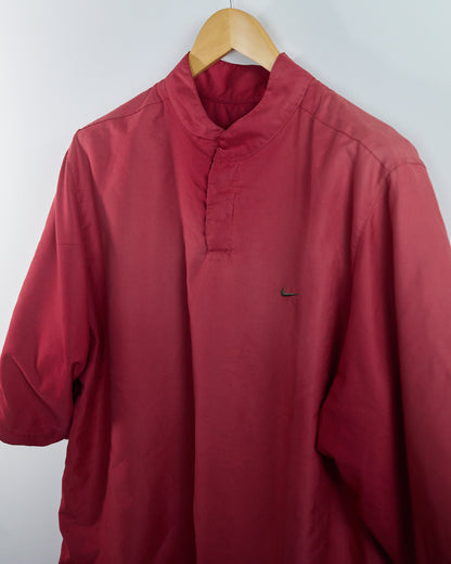 90s Nike Golf Red Short Sleeve Windbreaker (L)