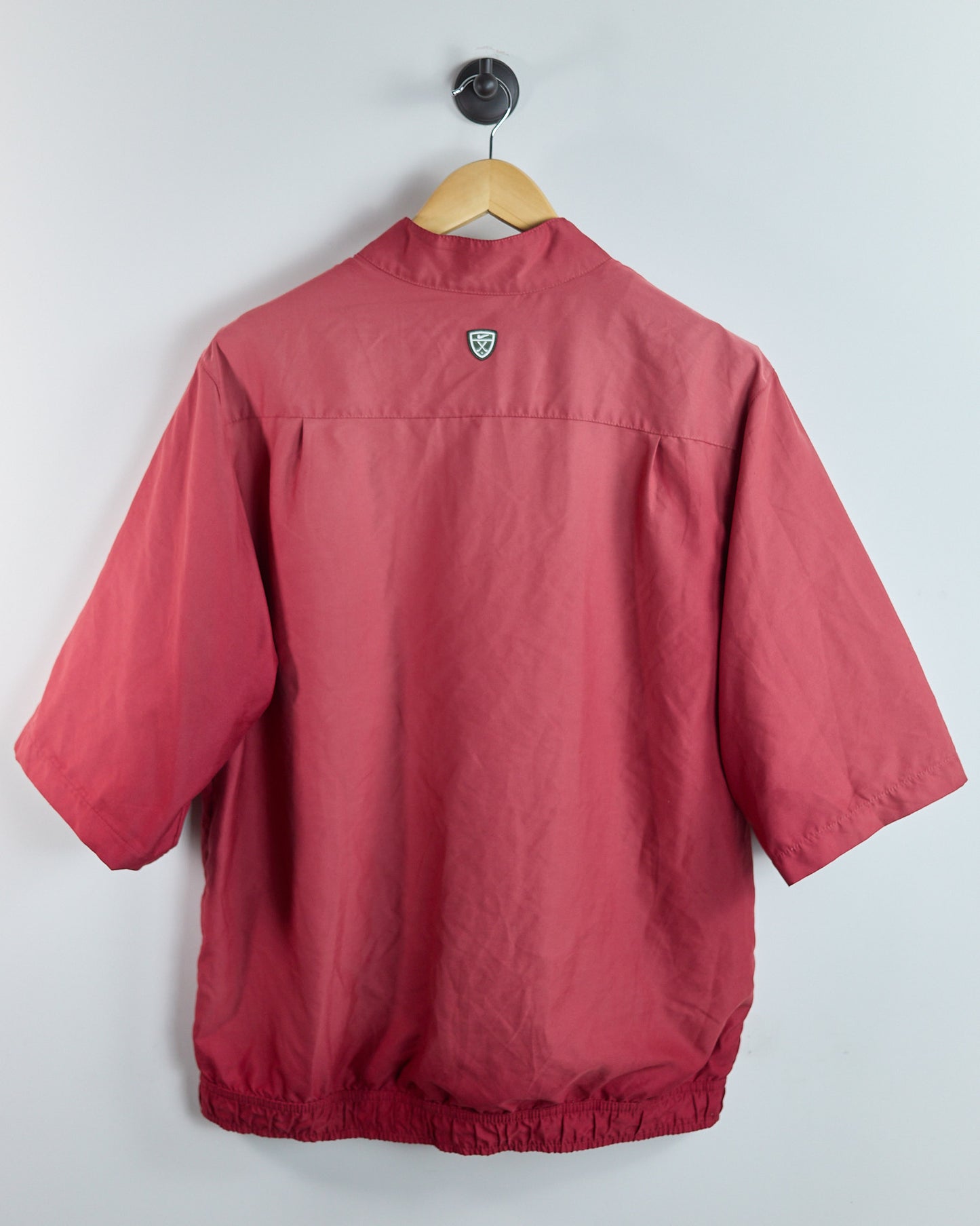 90s Nike Golf Red Short Sleeve Windbreaker (L)