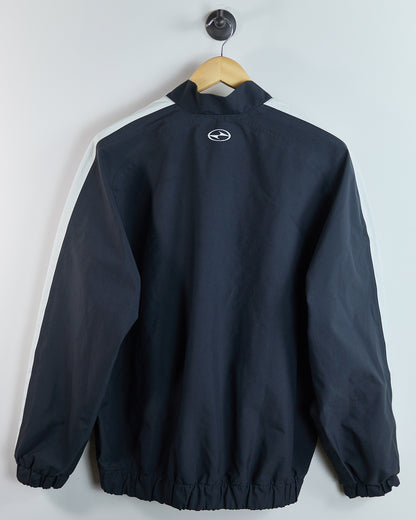 90s Nike Golf Tiger Woods Black/White Quarter Zip Windbreaker (M)