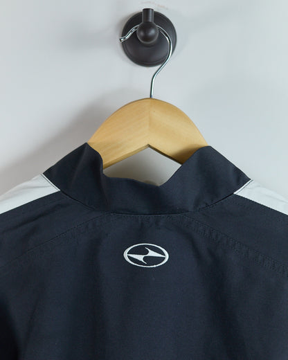 90s Nike Golf Tiger Woods Black/White Quarter Zip Windbreaker (M)