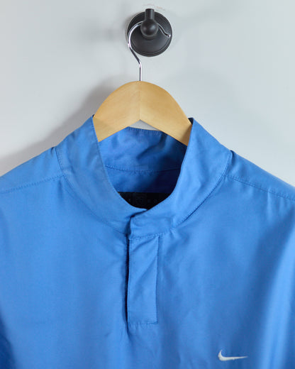 90s Nike Golf Blue Short Sleeve Windbreaker (L)