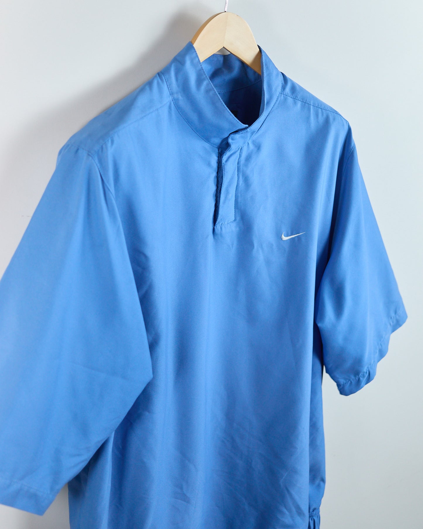 90s Nike Golf Blue Short Sleeve Windbreaker (L)