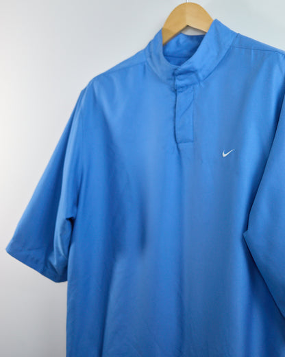 90s Nike Golf Blue Short Sleeve Windbreaker (L)