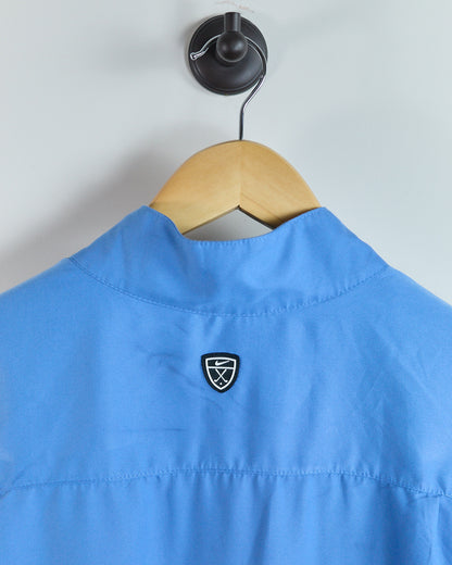 90s Nike Golf Blue Short Sleeve Windbreaker (L)