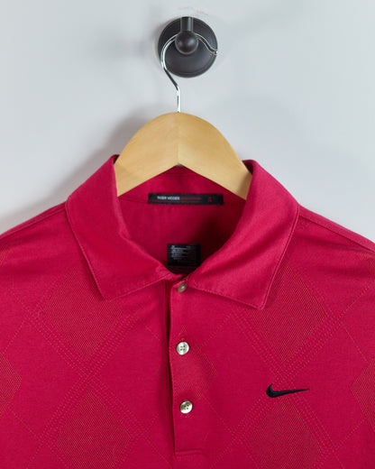 90s Nike Golf Tiger Woods Red Polo (M)