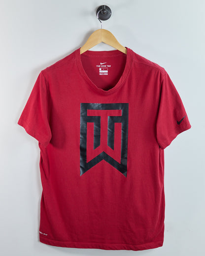 00s Nike Golf Red/Black T-Shirt (L)