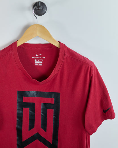 00s Nike Golf Red/Black T-Shirt (L)
