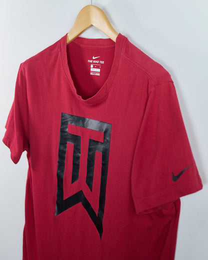00s Nike Golf Red/Black T-Shirt (L)