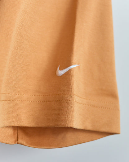 90s Nike Golf Orange Short Sleeve Mock Neck (L)
