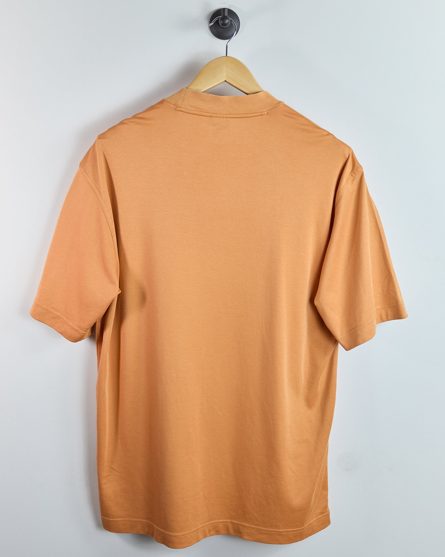 90s Nike Golf Orange Short Sleeve Mock Neck (L)