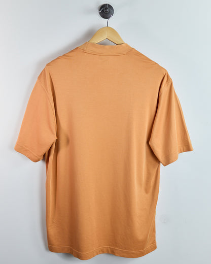 90s Nike Golf Orange Short Sleeve Mock Neck (L)