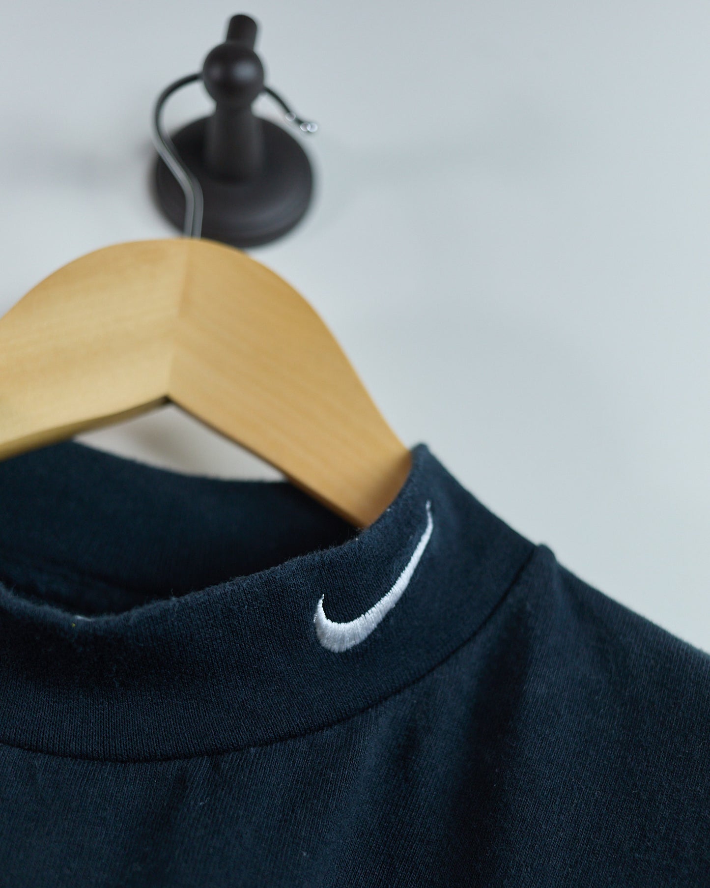 80s to early 90s Nike Golf Black Long Sleeve Turtle Neck (XL)