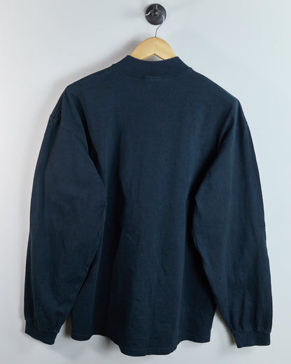 80s to early 90s Nike Golf Black Long Sleeve Turtle Neck (XL)