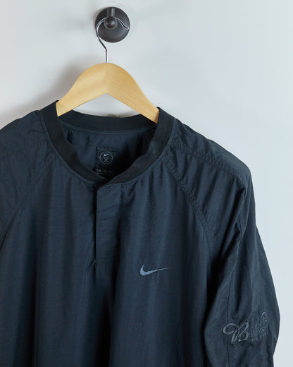 Early 00s Nike Golf Black Windbreaker, Butch Harman (XL)