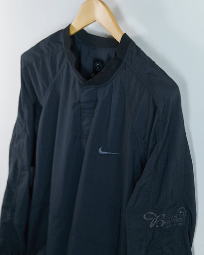 Early 00s Nike Golf Black Windbreaker, Butch Harman (XL)