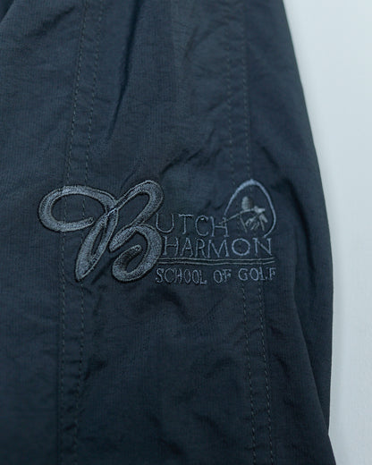 Early 00s Nike Golf Black Windbreaker, Butch Harman (XL)