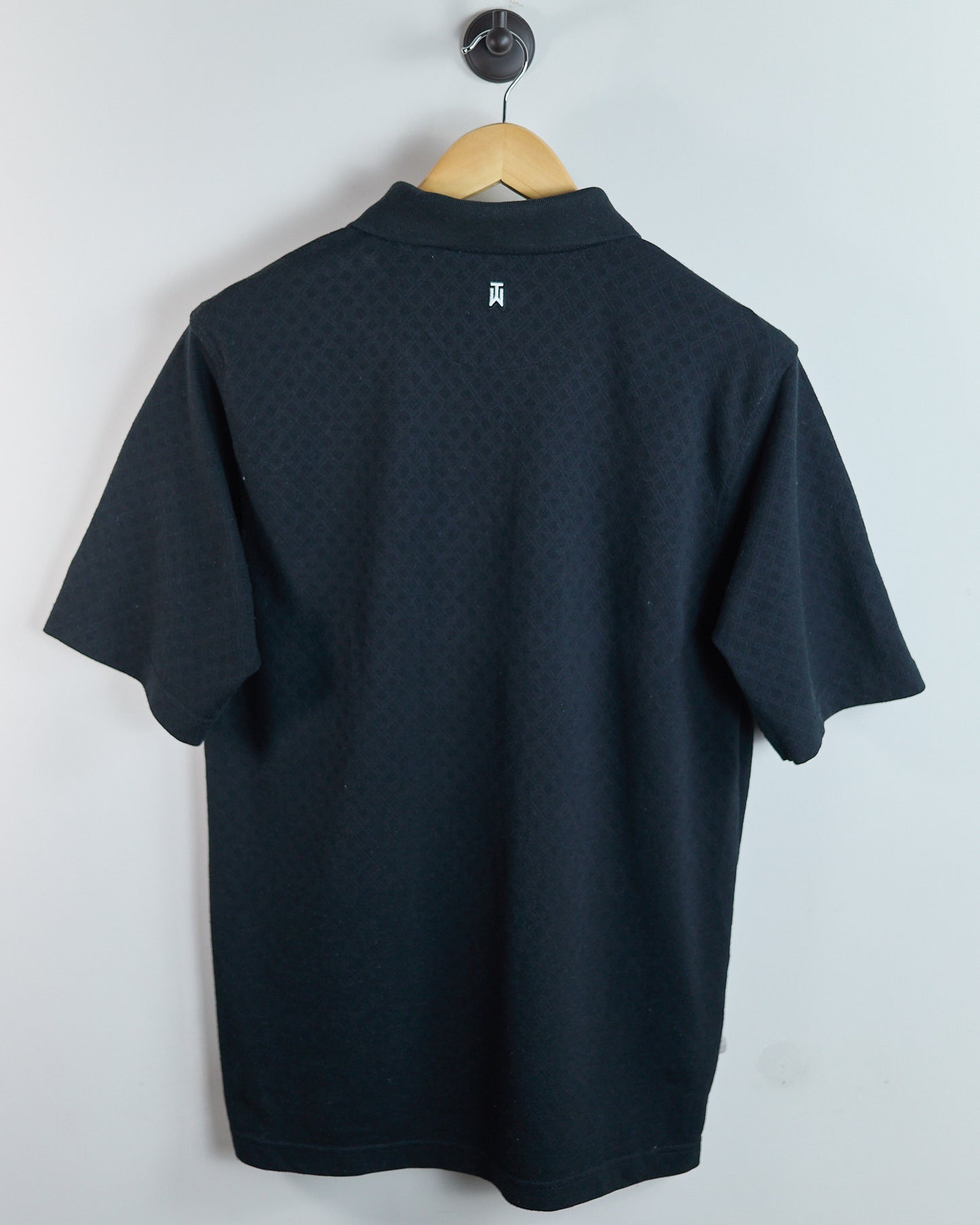 90s Nike Golf Tiger Woods Black Polo (M)
