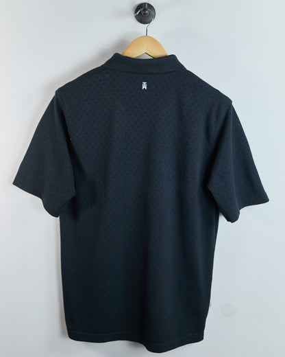 90s Nike Golf Tiger Woods Black Polo (M)