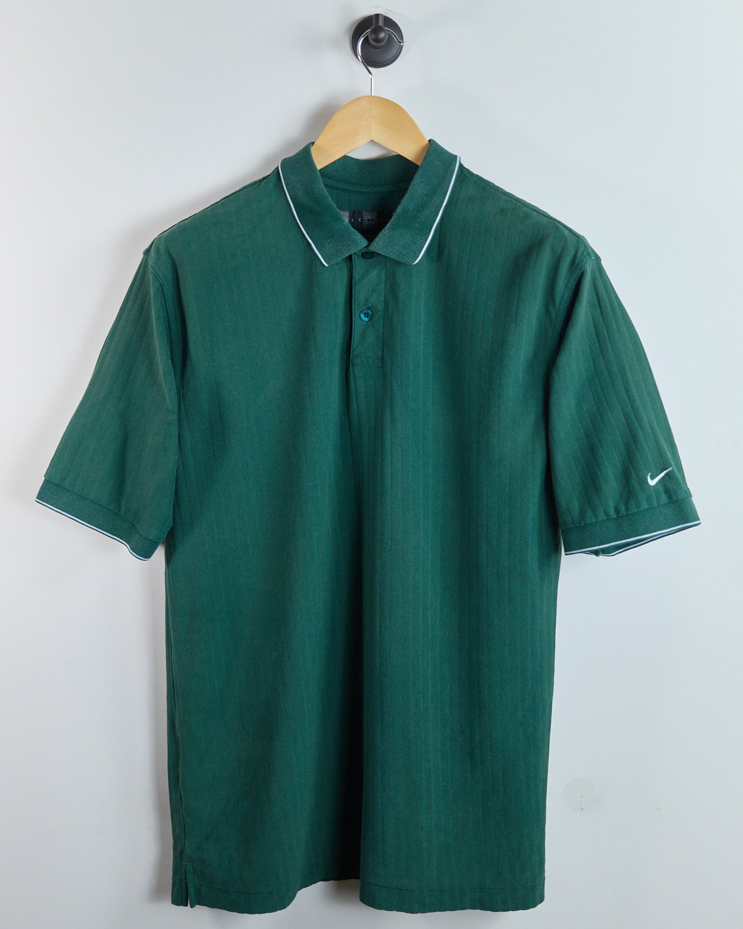 90s Nike Golf Dark Masters Green Polo (M)