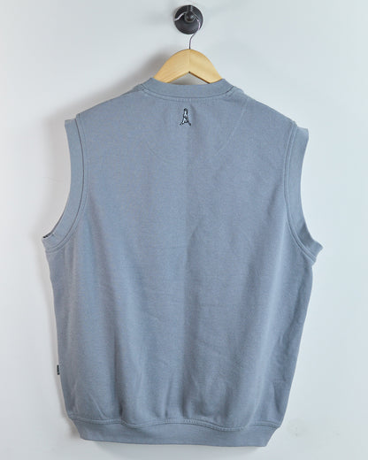 90s Ping Slate V Neck Vest, Ping Man (L)