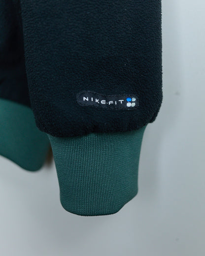 90s Nike Golf Sage/Green Half Zip Reversible Fleece & Windbreaker (L)
