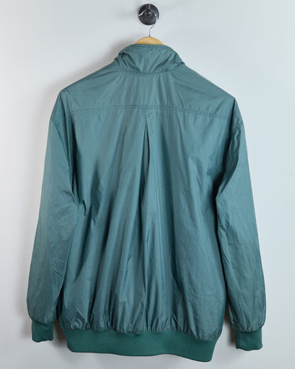 90s Nike Golf Sage/Green Half Zip Reversible Fleece & Windbreaker (L)