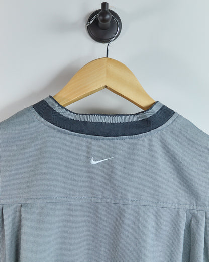 90s Nike Golf Black/White V Neck Windbreaker Vest (L)