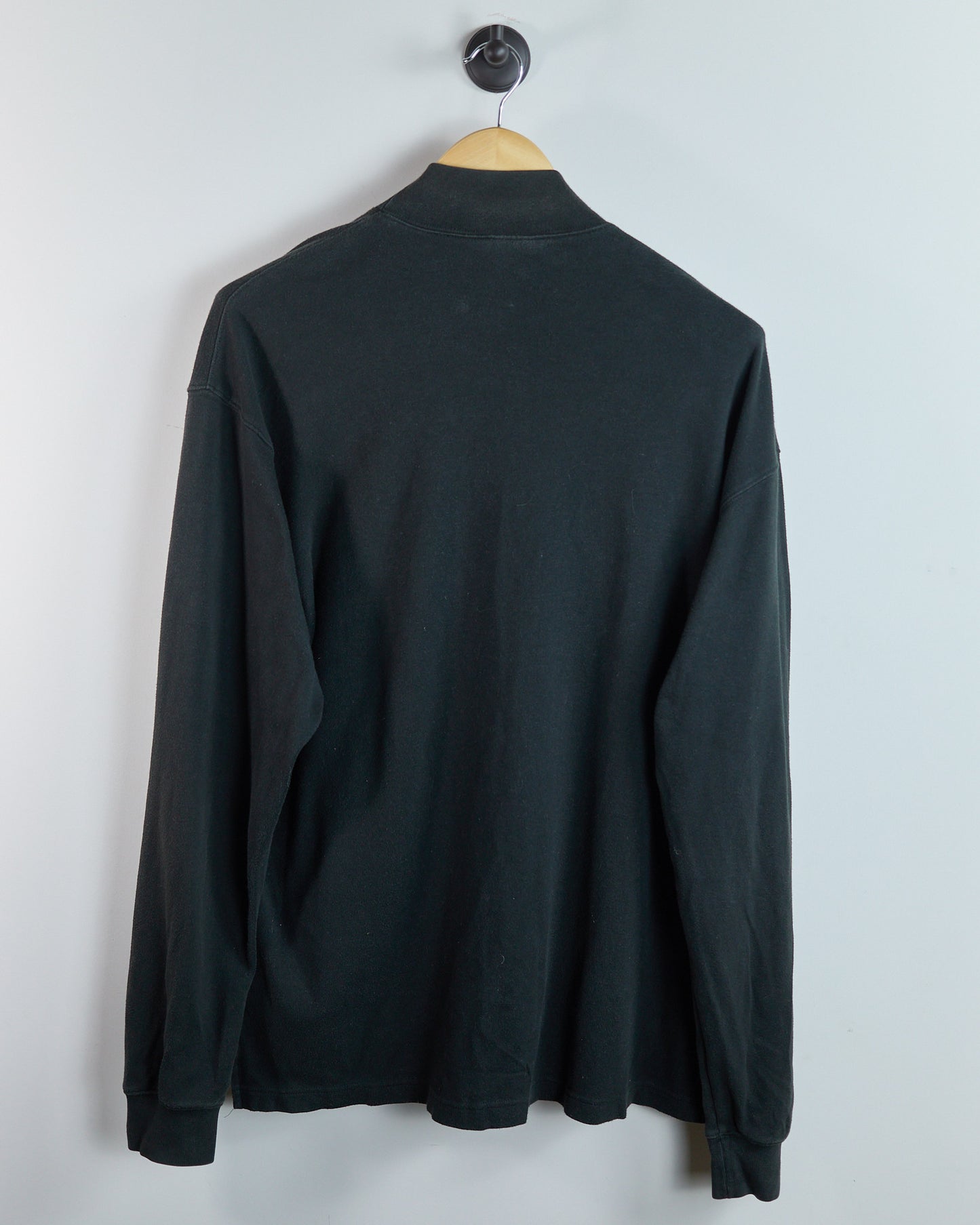 90s Adidas Golf Black Long Sleeve Mock Neck (L)